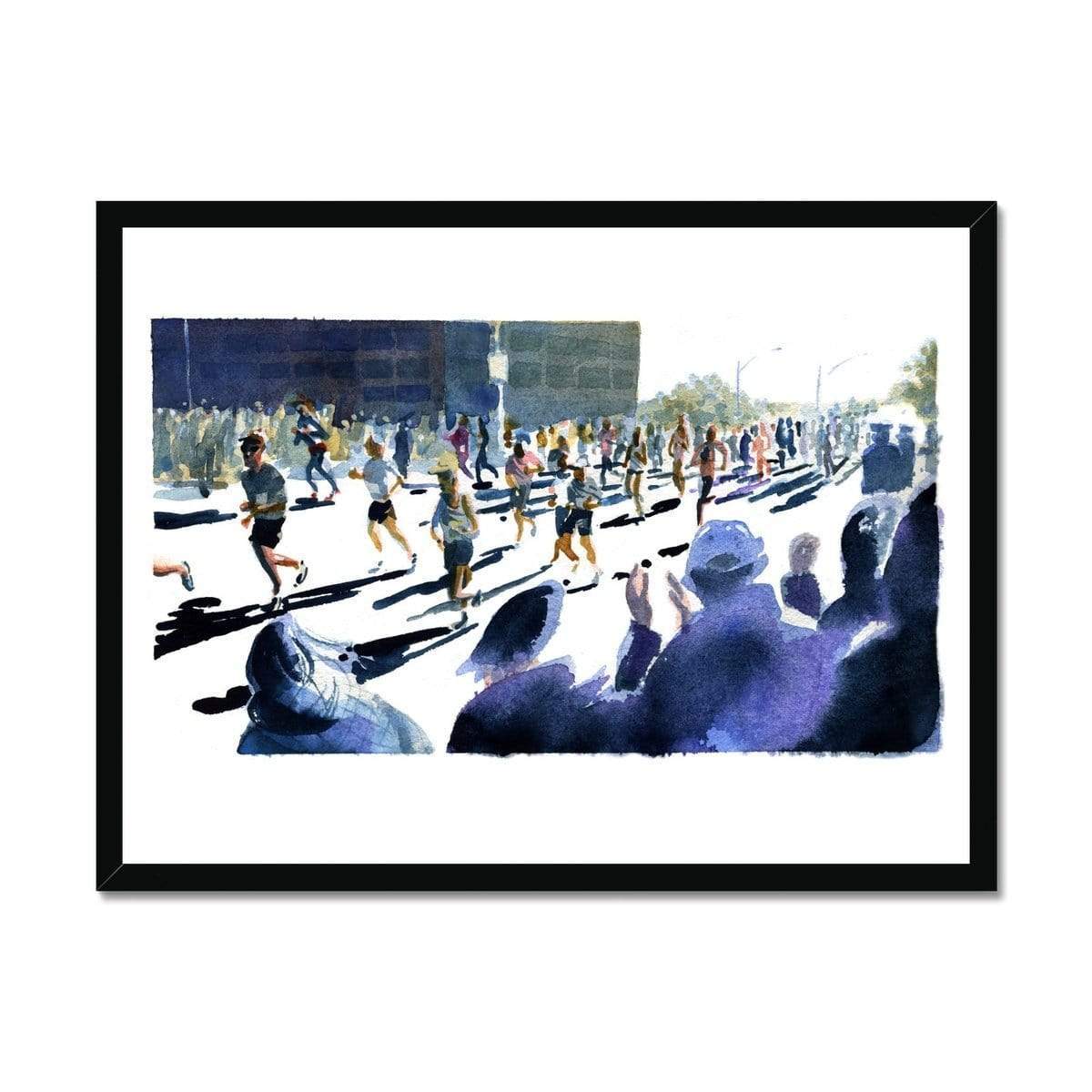 Prodigi Fine art 24"x18" / Black Frame Marcellus Hall | Marathon