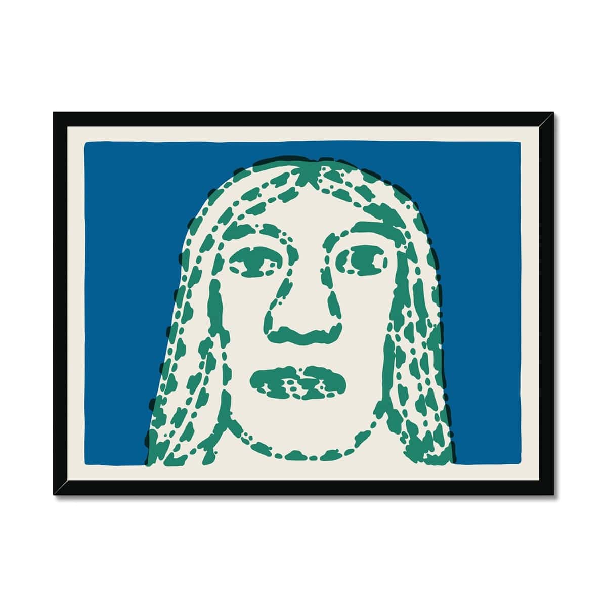 Prodigi Fine art 24"x18" / Black Frame Oscar Grønner - OG6 Framed Print