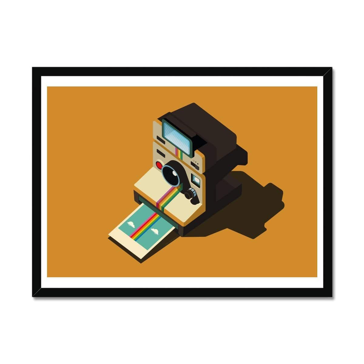 Prodigi Fine art 24"x18" / Black Frame Peter Greenwood | Polaroid Dayz