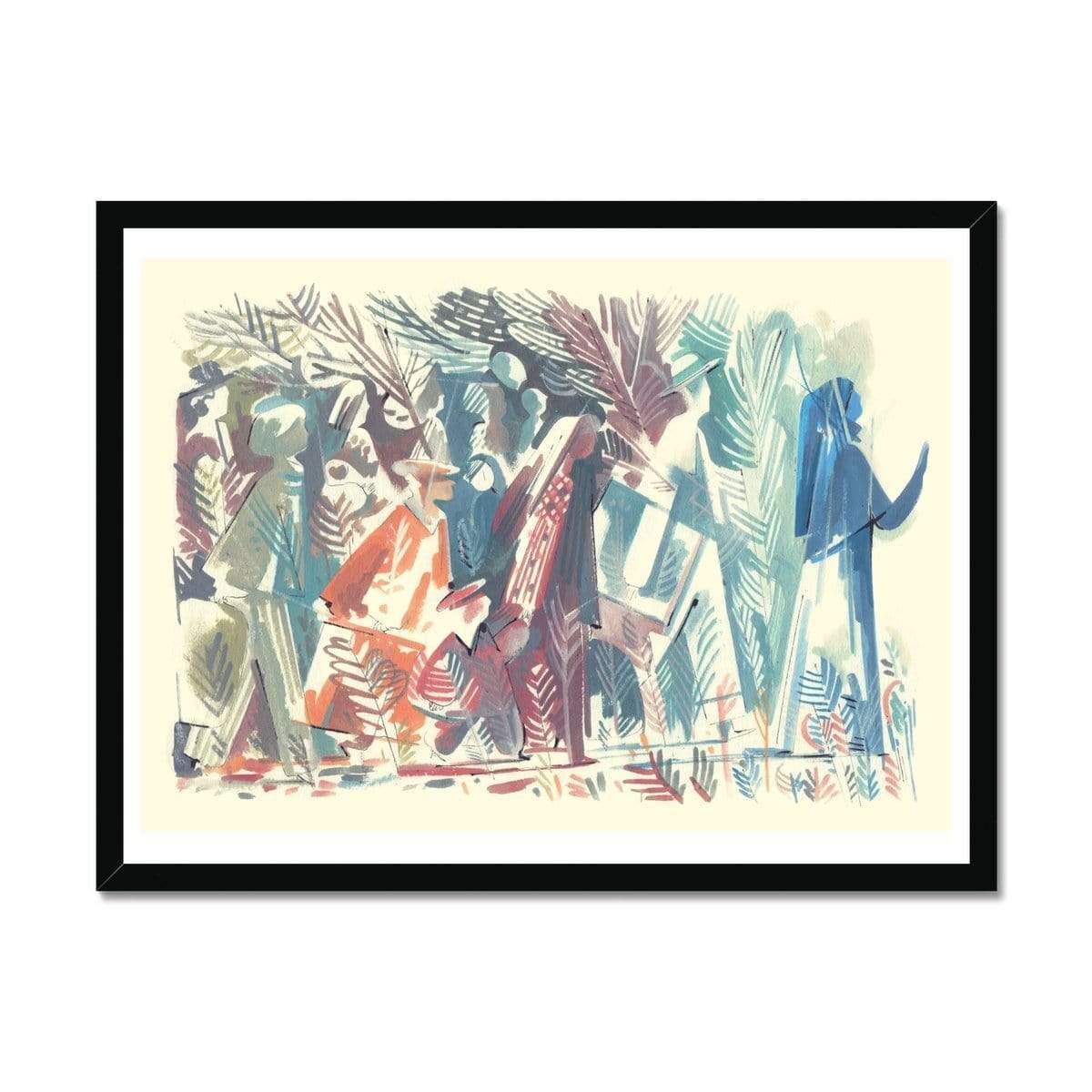 Prodigi Fine art 24"x18" / Black Frame Roman Muradov | Refugees