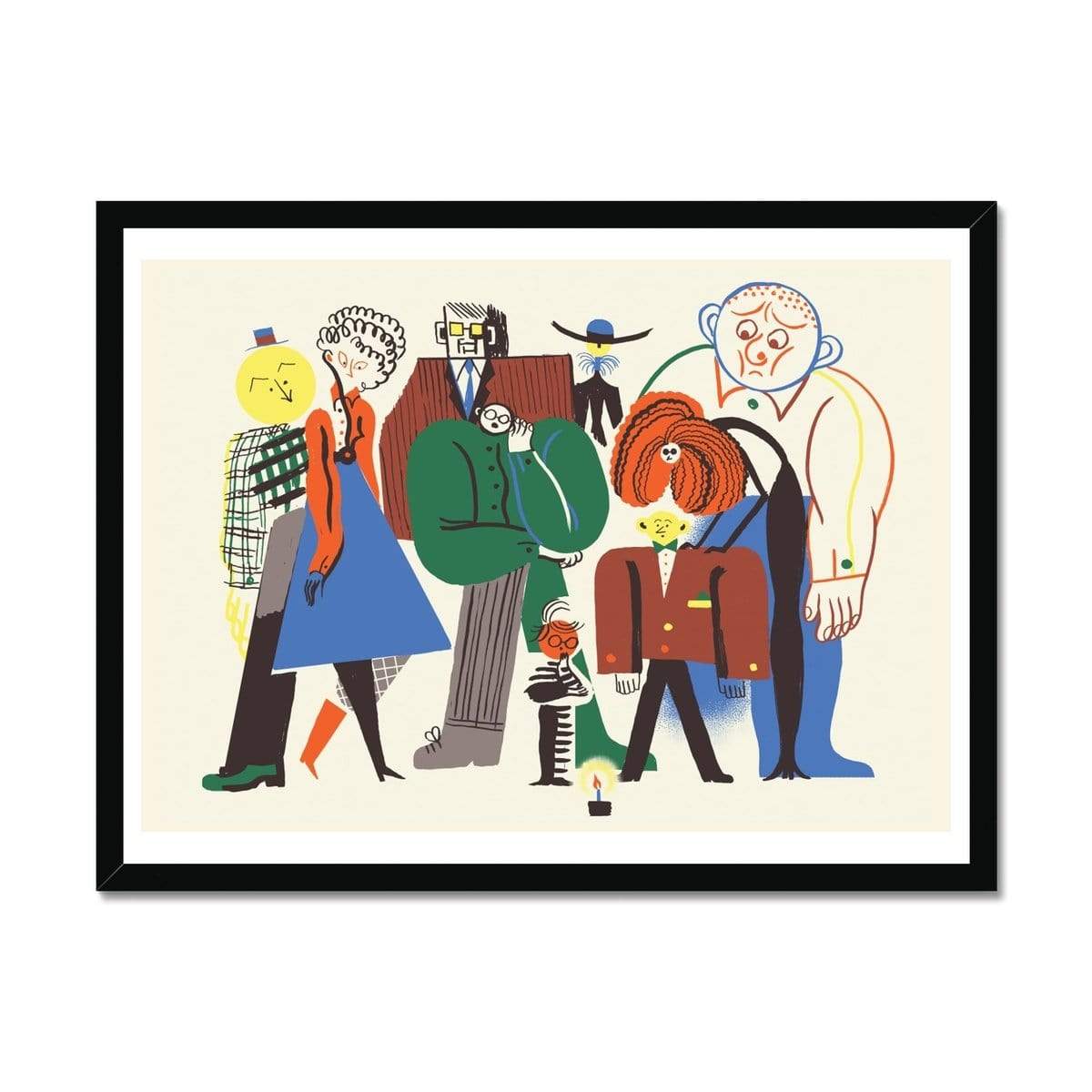 Prodigi Fine art 24"x18" / Black Frame Sarah Mazzetti | Birthday