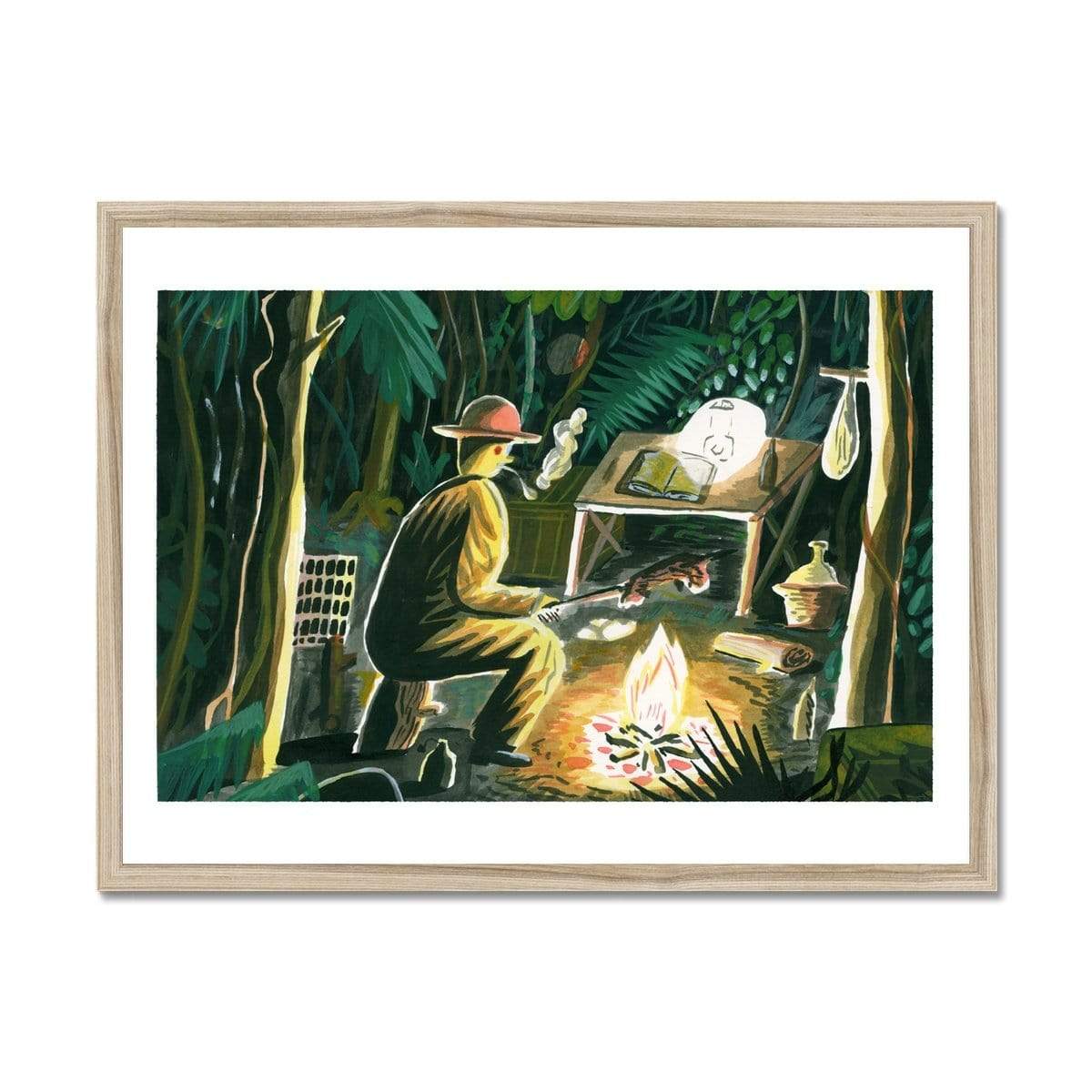 Prodigi Fine art 24"x18" / Natural Frame Aart-Jan Venema | Night Expedition