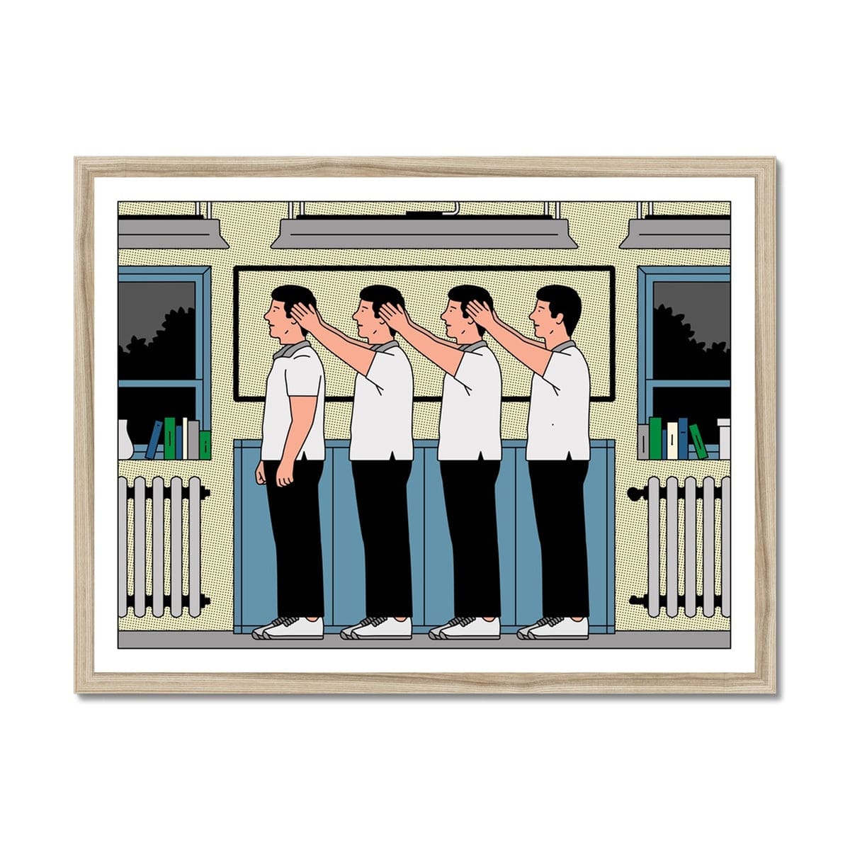 Prodigi Fine art 24"x18" / Natural Frame Albert Tercero - Imbue [framed]