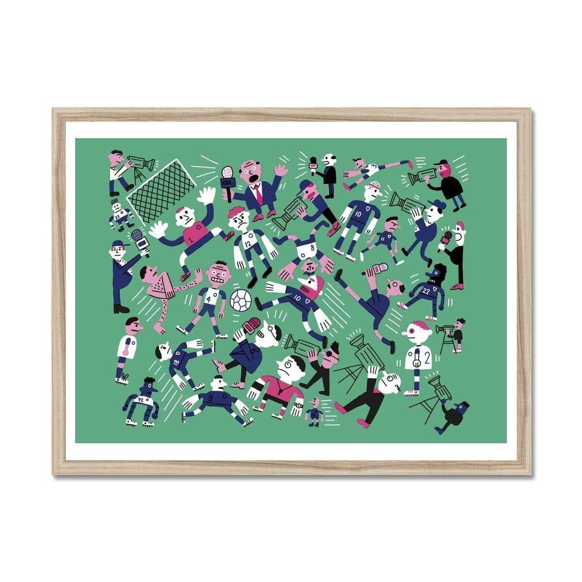 Prodigi Fine art 24"x18" / Natural Frame Benoit Tardif | Broadcast