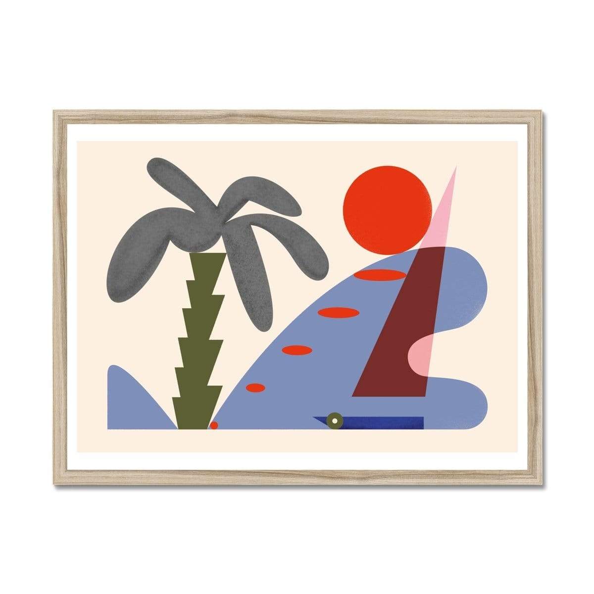 Prodigi Fine art 24"x18" / Natural Frame Bratislav Milenković | Summer I