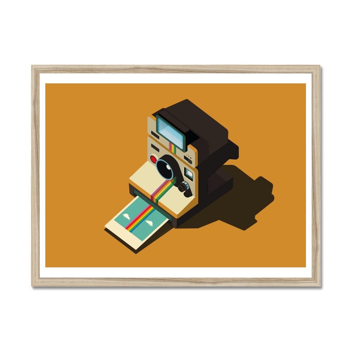 Prodigi Fine art 24"x18" / Natural Frame Peter Greenwood | Polaroid Dayz