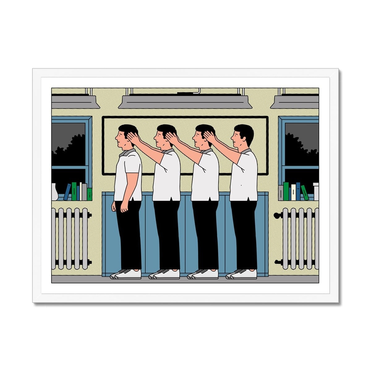 Prodigi Fine art 24"x18" / White Frame Albert Tercero - Imbue [framed]