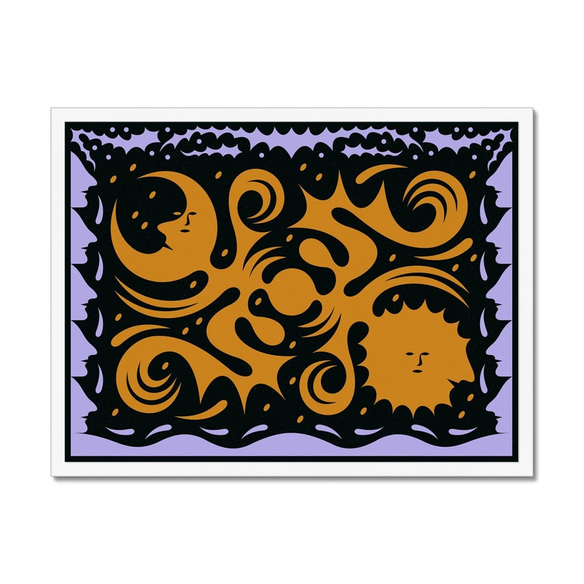 Prodigi Fine art 24"x18" / White Frame Benedikt Luft - Import/Eggsport