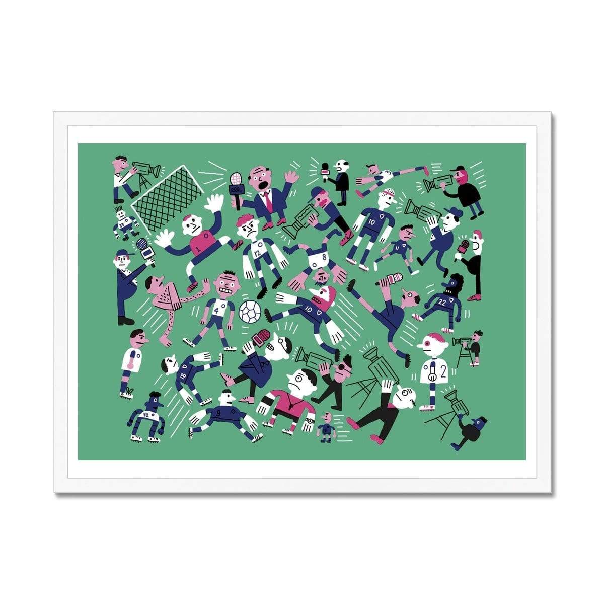 Prodigi Fine art 24"x18" / White Frame Benoit Tardif | Broadcast