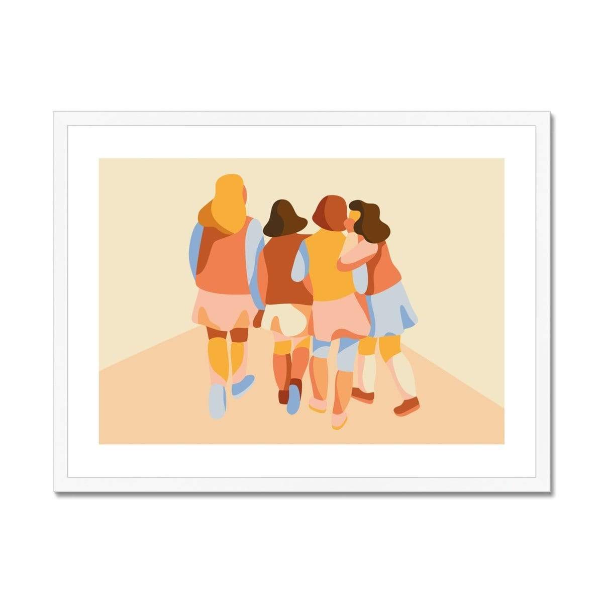 Prodigi Fine art 24"x18" / White Frame Cecile Gariepy | Tribute To Susan Meiselas 1