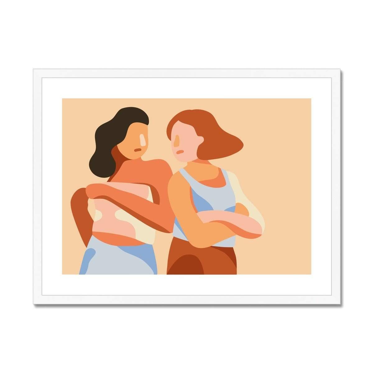 Prodigi Fine art 24"x18" / White Frame Cecile Gariepy | Tribute To Susan Meiselas 2