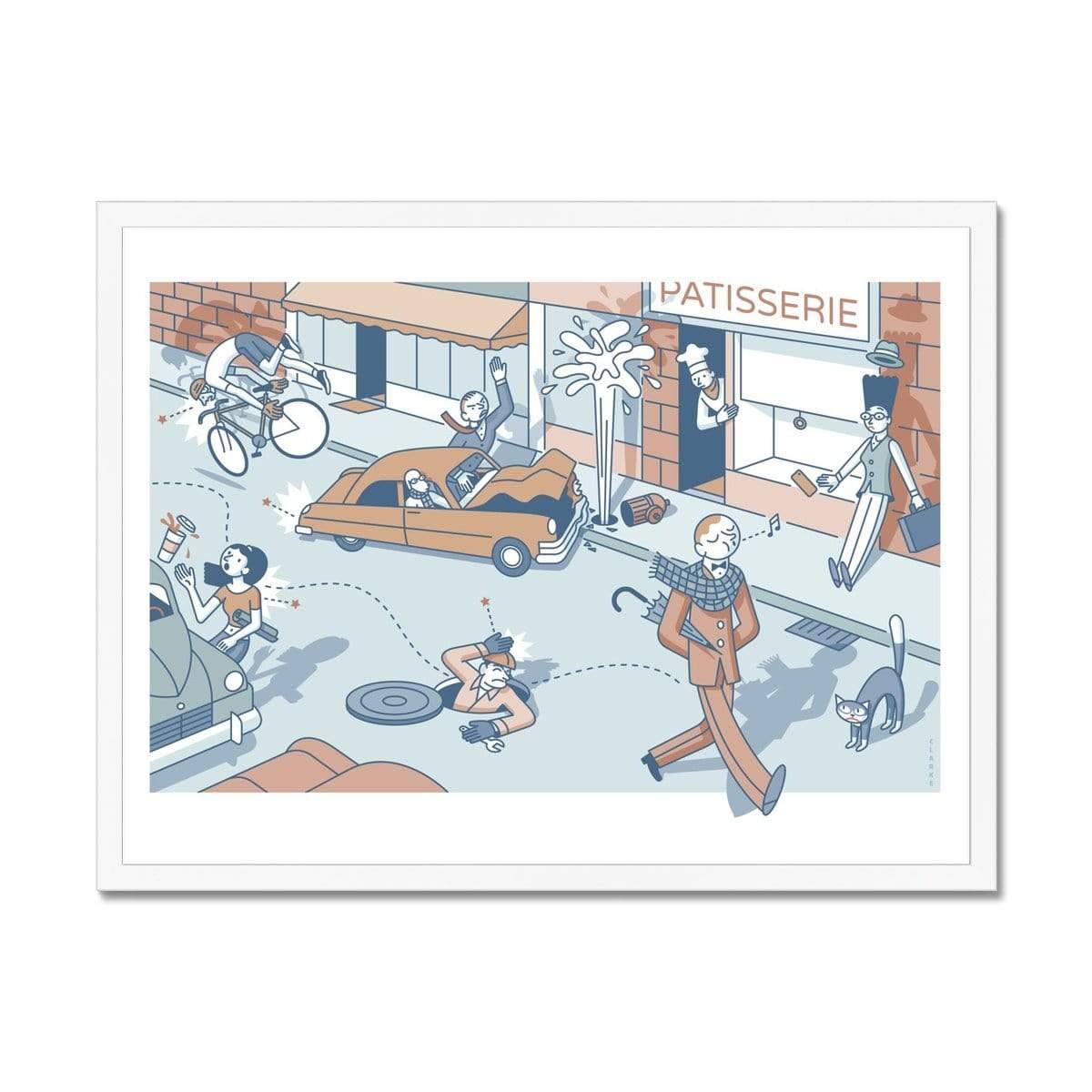 Prodigi Fine art 24"x18" / White Frame Greg Clarke | Blithe Spirit