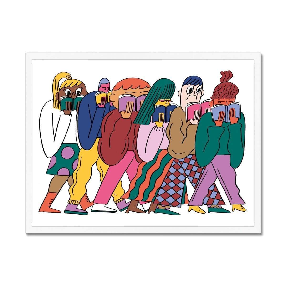 Prodigi Fine art 24"x18" / White Frame Ji Hyun Yu | Keep Reading