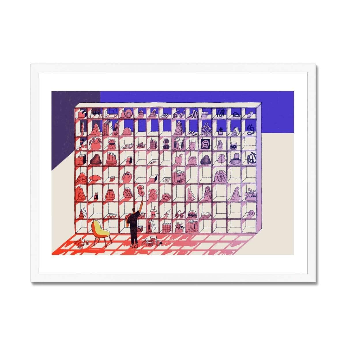 Prodigi Fine art 24"x18" / White Frame Josh Cochran | Everything in its Right Place