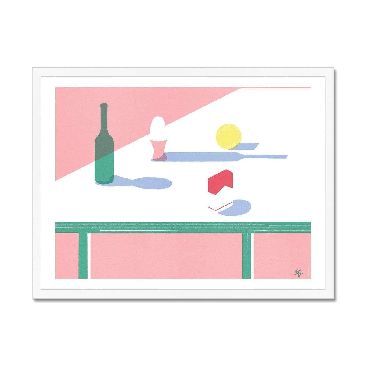 Prodigi Fine art 24"x18" / White Frame Lorenzo Gritti | Flawed Still Life