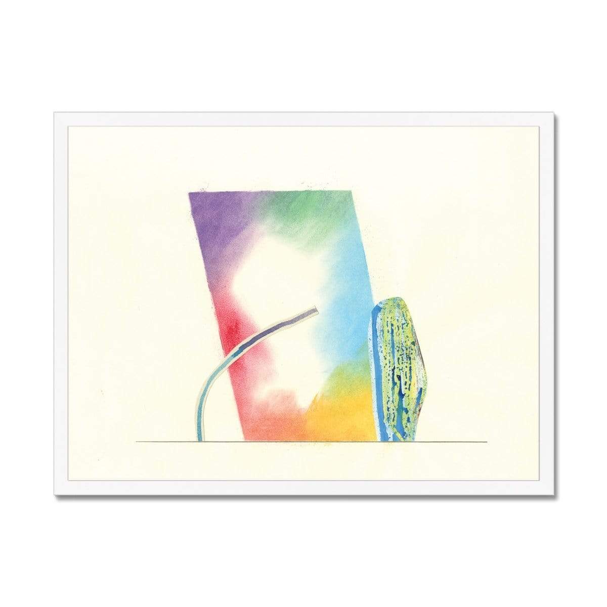 Prodigi Fine art 24"x18" / White Frame Pat Bradbury | Abstract