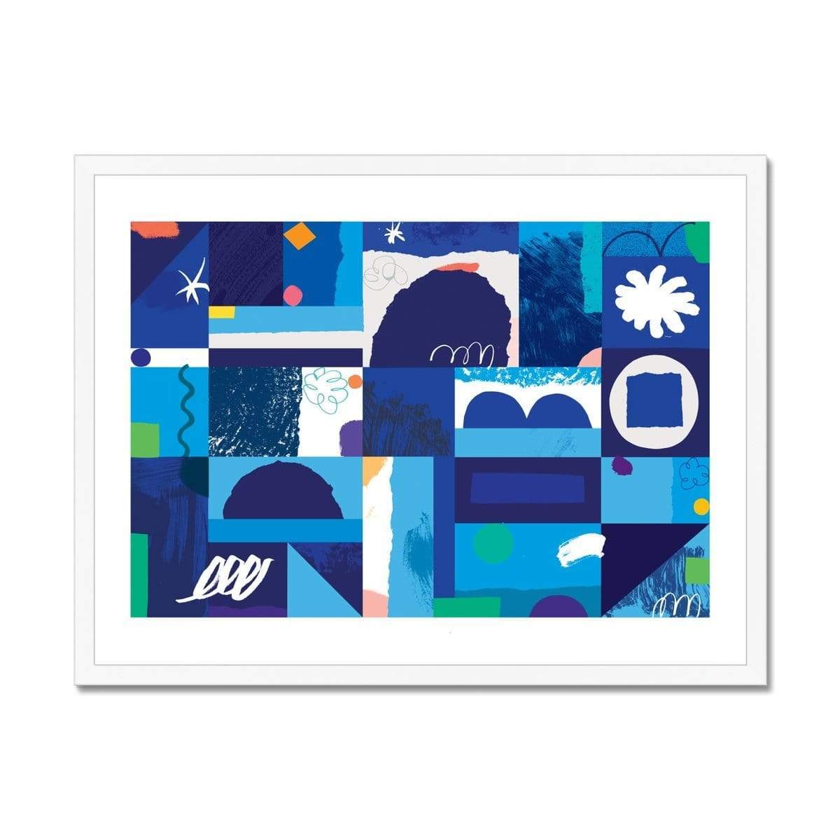 Prodigi Fine art 24"x18" / White Frame Pat Bradbury | The Sea