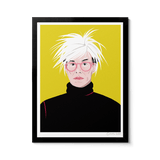 Room Fifty 12 x 16 (30 x 40cm) / Framed Prints black Andy Warhol
