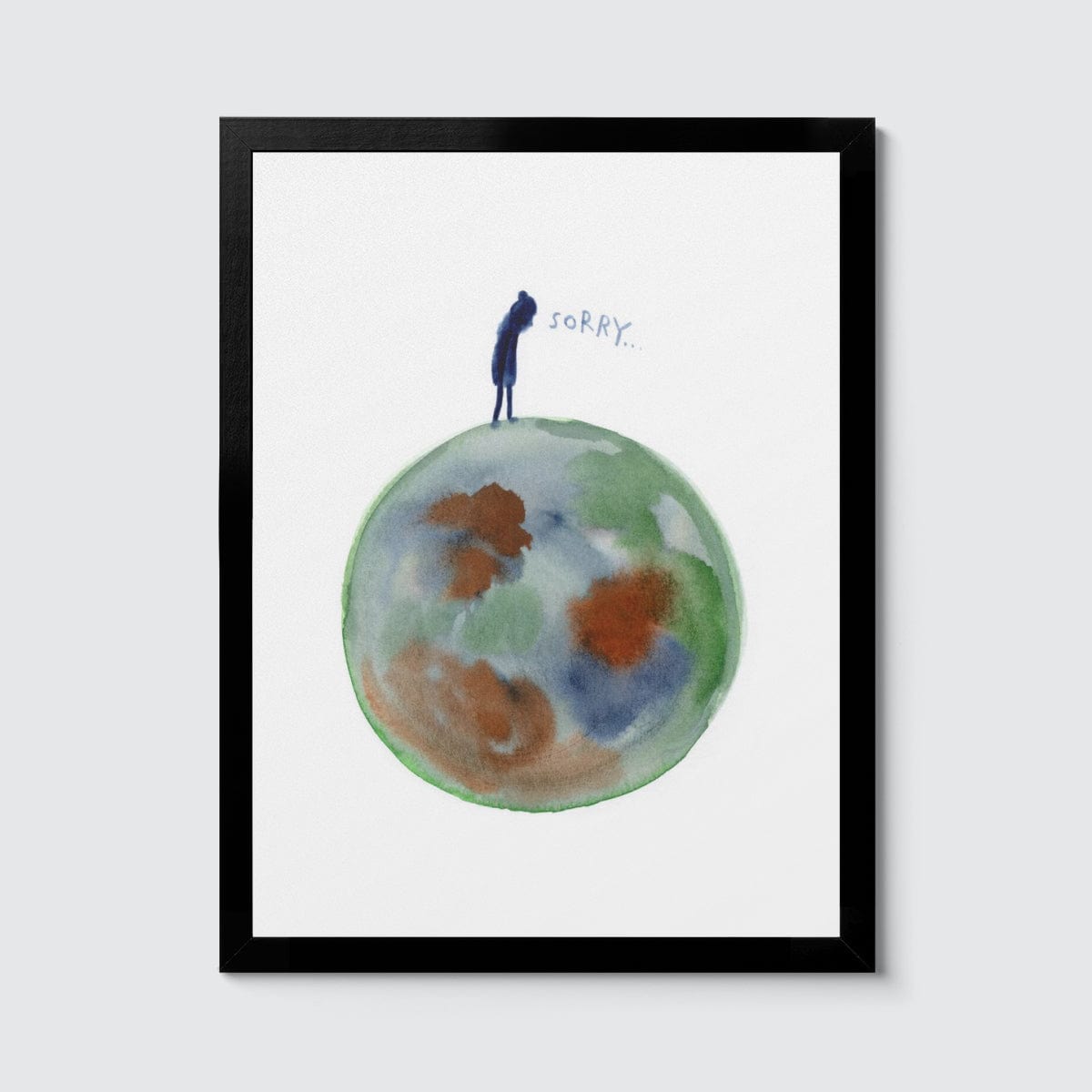 Room Fifty 12 x 16 (30 x 40cm) / Framed Prints black Claudie de Cleen | Sorry