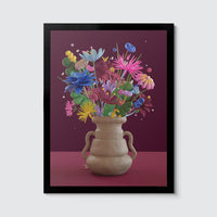 Room Fifty 12 x 16 (30 x 40cm) / Framed Prints black Eva Cremers| Flora and Fauna