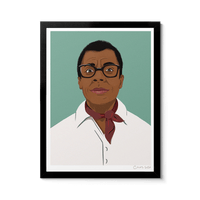 Room Fifty 12 x 16 (30 x 40cm) / Framed Prints black James Baldwin