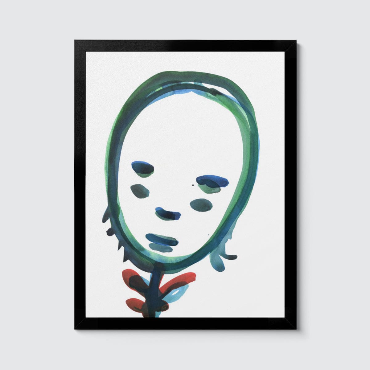 Room Fifty 12 x 16 (30 x 40cm) / Framed Prints black Jan Rothuizen - Fusion