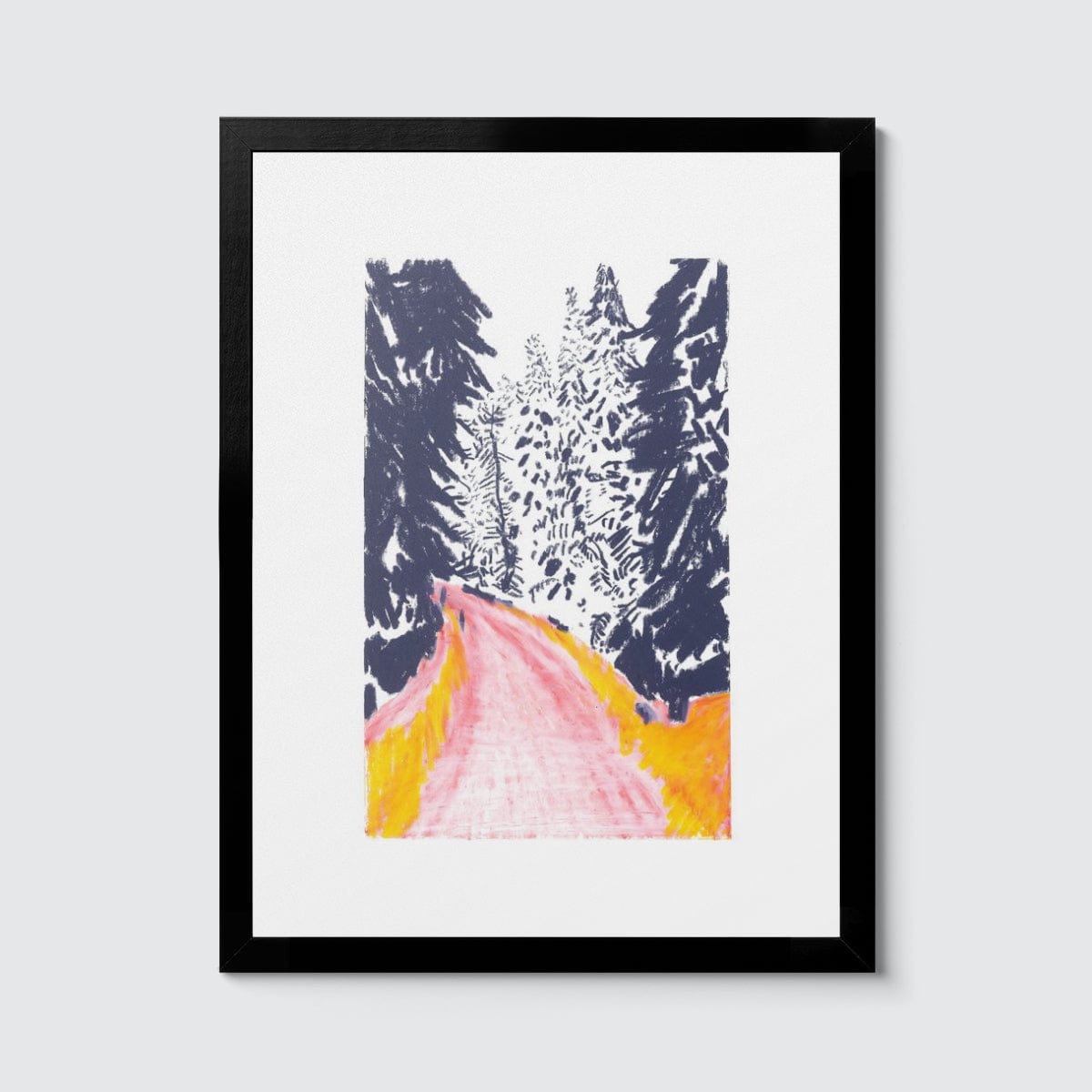 Room Fifty 12 x 16 (30 x 40cm) / Framed Prints black Willemien Ebbinge - Switzerland