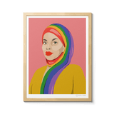 Room Fifty 12 x 16 (30 x 40cm) / Framed Prints natural Blair Imani