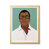 Room Fifty 12 x 16 (30 x 40cm) / Framed Prints natural James Baldwin