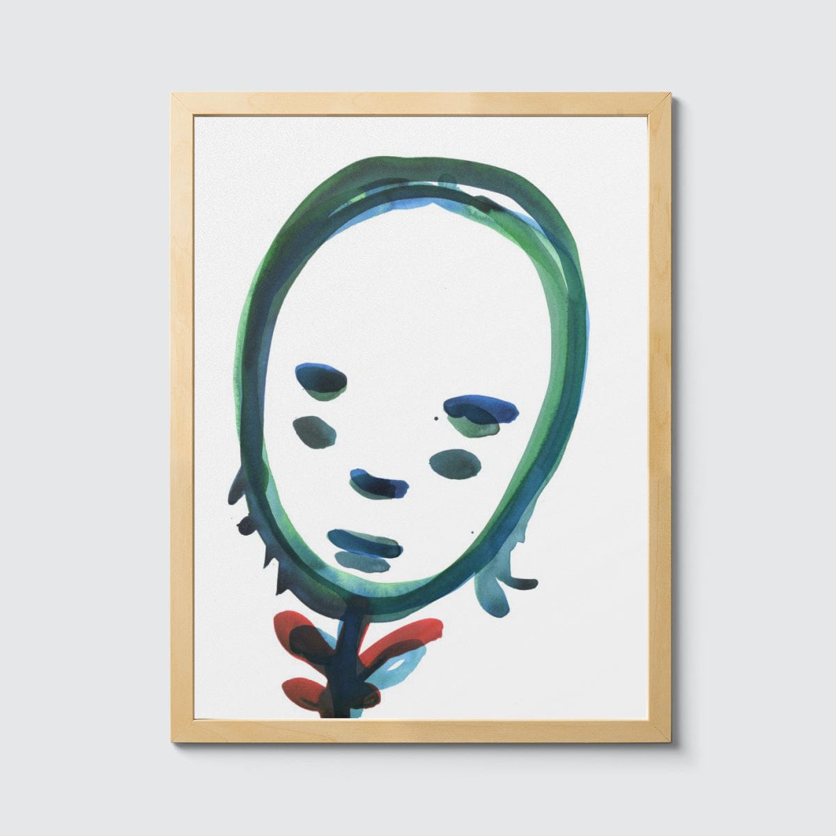 Room Fifty 12 x 16 (30 x 40cm) / Framed Prints natural Jan Rothuizen - Fusion