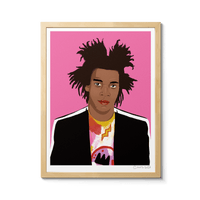 Room Fifty 12 x 16 (30 x 40cm) / Framed Prints natural Jean Michel Basquiat