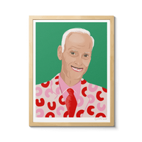 Room Fifty 12 x 16 (30 x 40cm) / Framed Prints natural John Waters