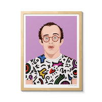 Room Fifty 12 x 16 (30 x 40cm) / Framed Prints natural Keith Haring