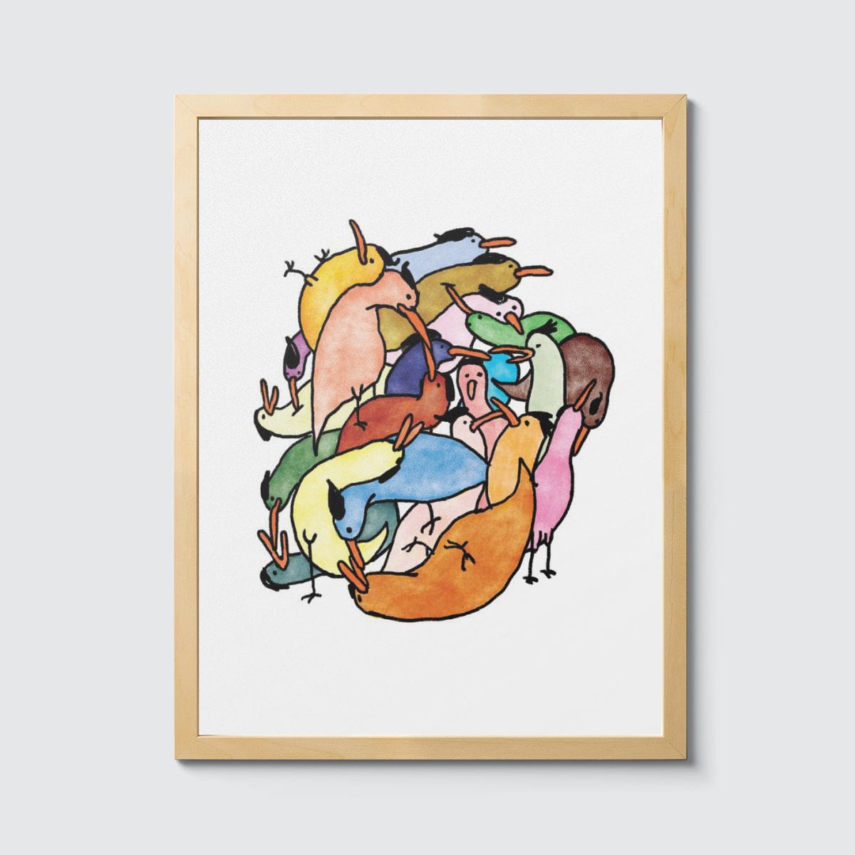 Room Fifty 12 x 16 (30 x 40cm) / Framed Prints natural Paul Faassen | The Mob