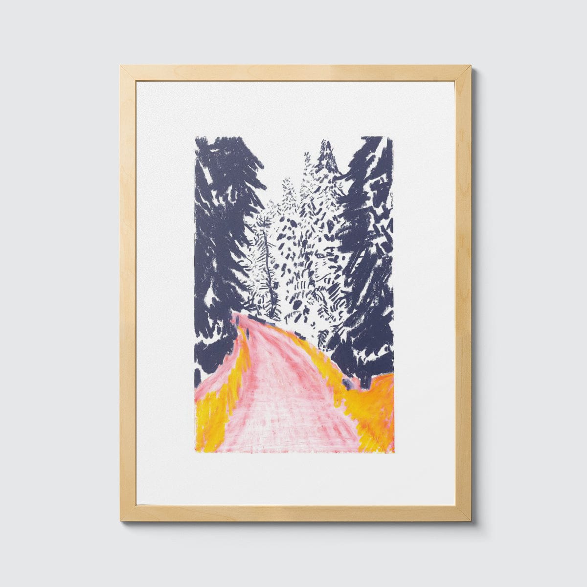 Room Fifty 12 x 16 (30 x 40cm) / Framed Prints natural Willemien Ebbinge - Switzerland