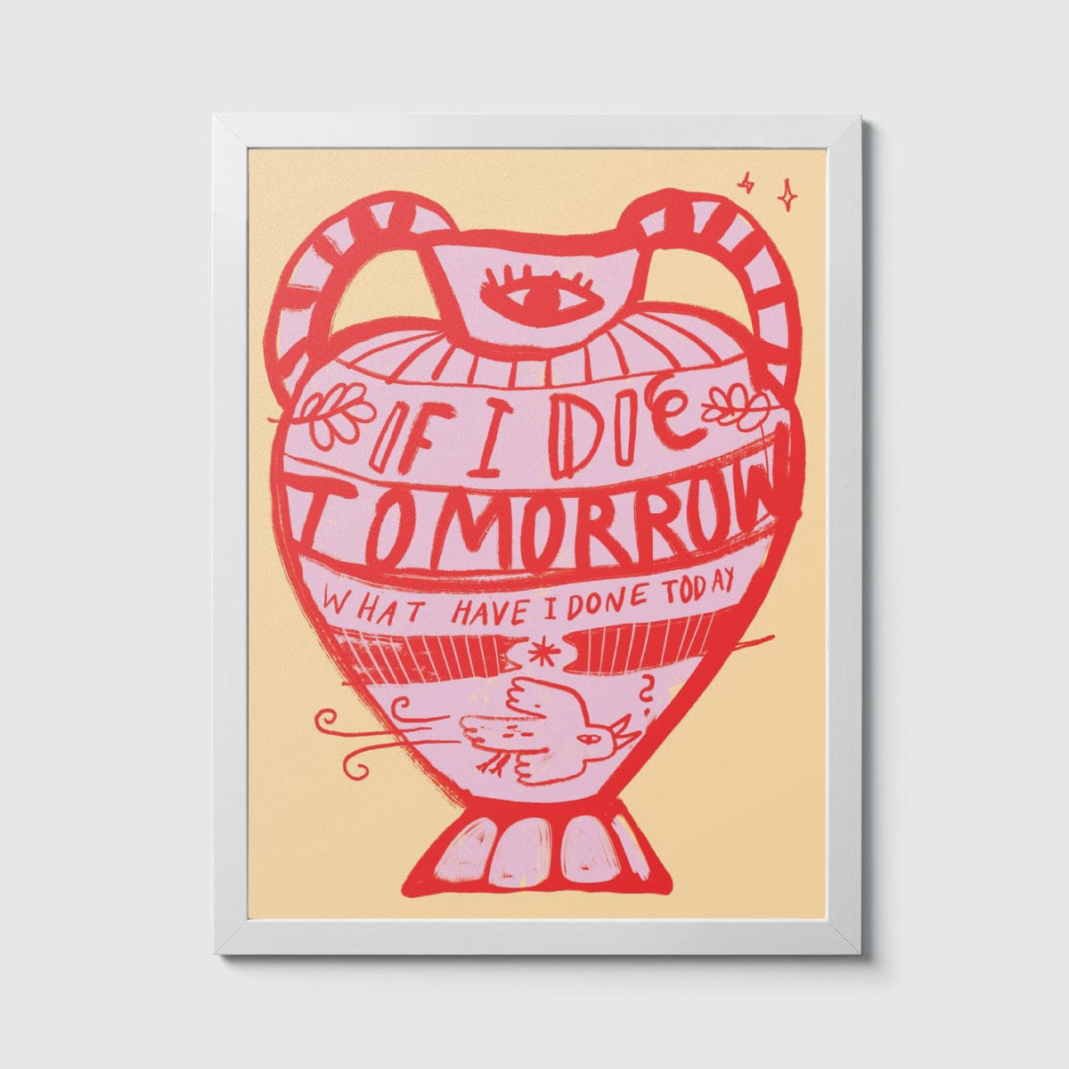 Room Fifty 12 x 16 (30 x 40cm) / Framed Prints white Anna Kiosse Tomorrow