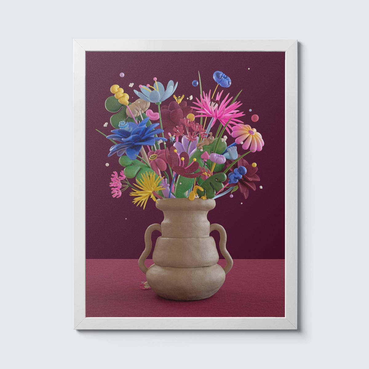 Room Fifty 12 x 16 (30 x 40cm) / Framed Prints white Eva Cremers| Flora and Fauna