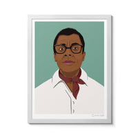 Room Fifty 12 x 16 (30 x 40cm) / Framed Prints white James Baldwin