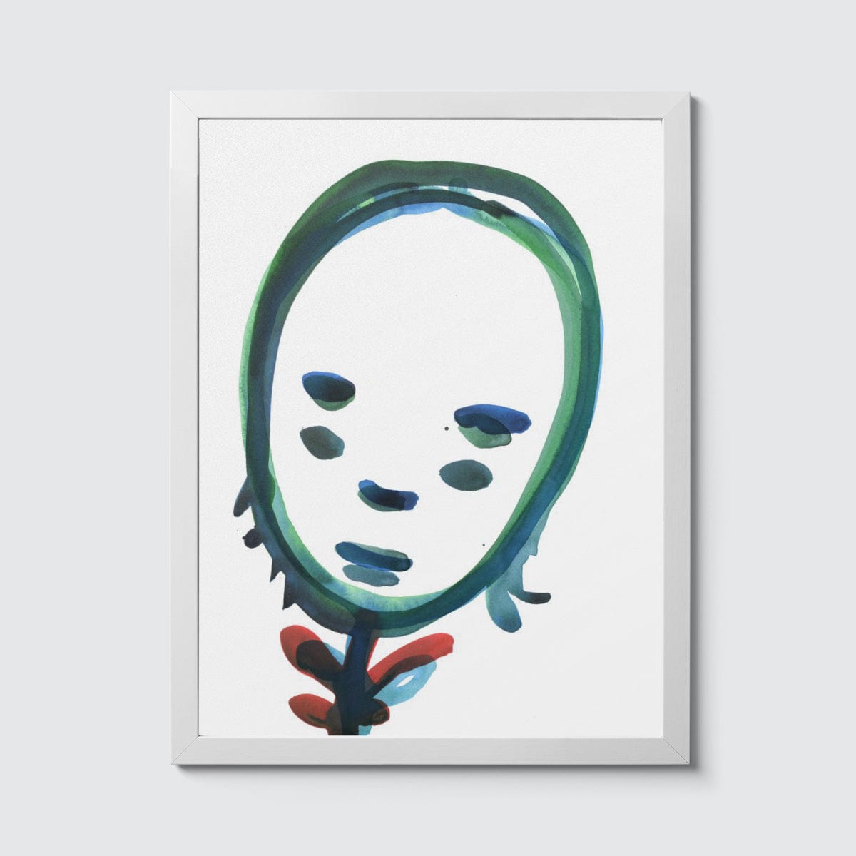 Room Fifty 12 x 16 (30 x 40cm) / Framed Prints white Jan Rothuizen - Fusion