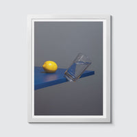 Room Fifty 12 x 16 (30 x 40cm) / Framed Prints white Krista van der Niet Lemon and Glass