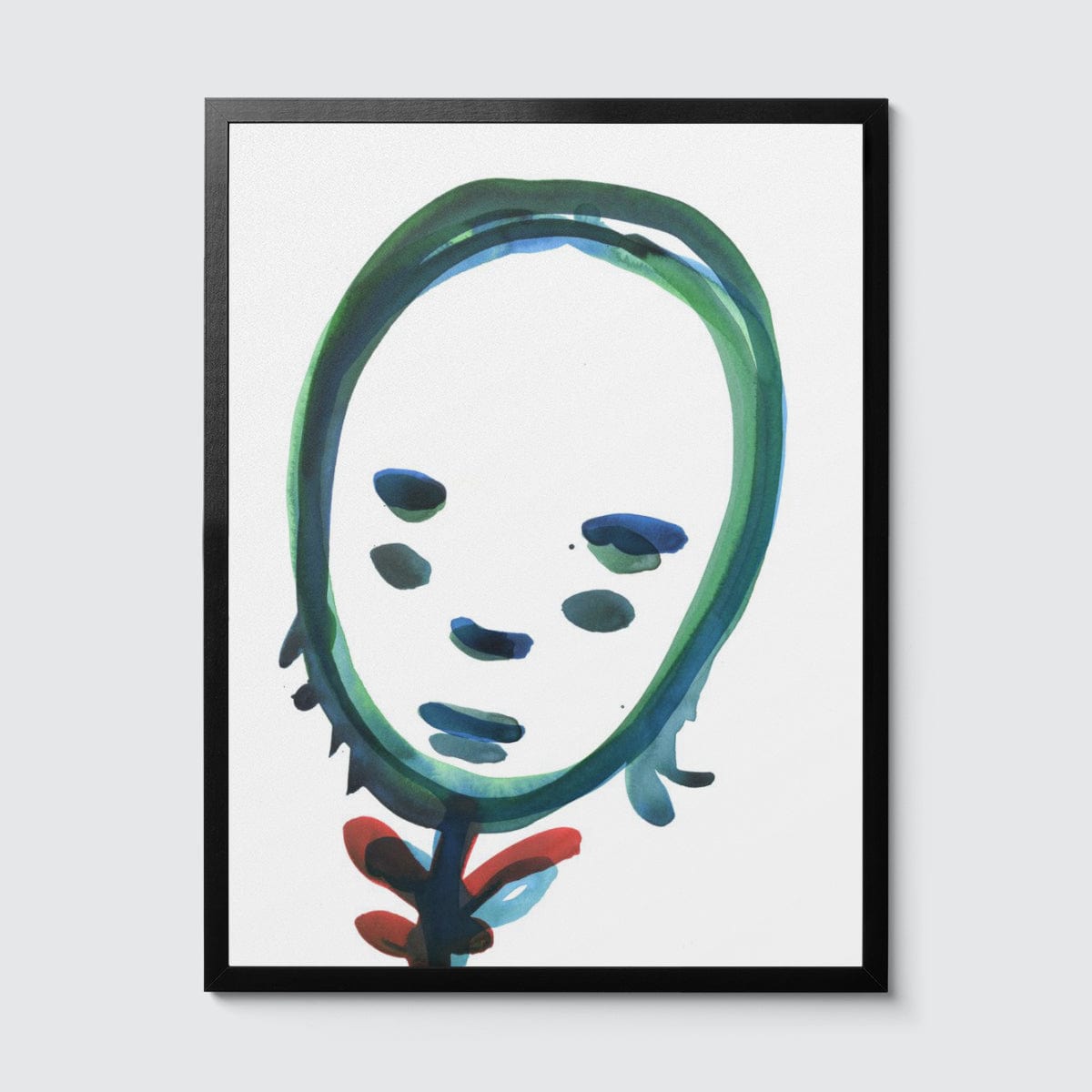 Room Fifty 18 x 24 (45 x 60cm) / Framed Prints black Jan Rothuizen - Fusion