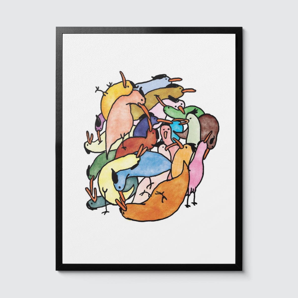 Room Fifty 18 x 24 (45 x 60cm) / Framed Prints black Paul Faassen | The Mob