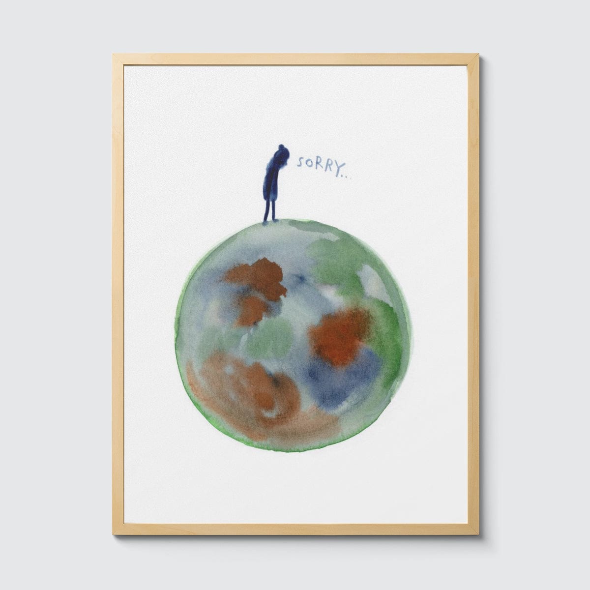 Room Fifty 18 x 24 (45 x 60cm) / Framed Prints natural Claudie de Cleen - Sorry