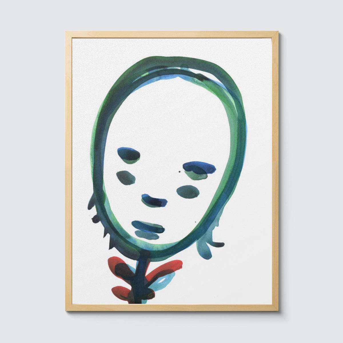 Room Fifty 18 x 24 (45 x 60cm) / Framed Prints natural Jan Rothuizen - Fusion