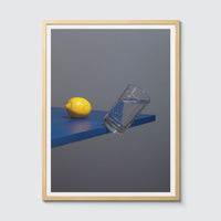Room Fifty 18 x 24 (45 x 60cm) / Framed Prints natural Krista van der Niet Lemon and Glass