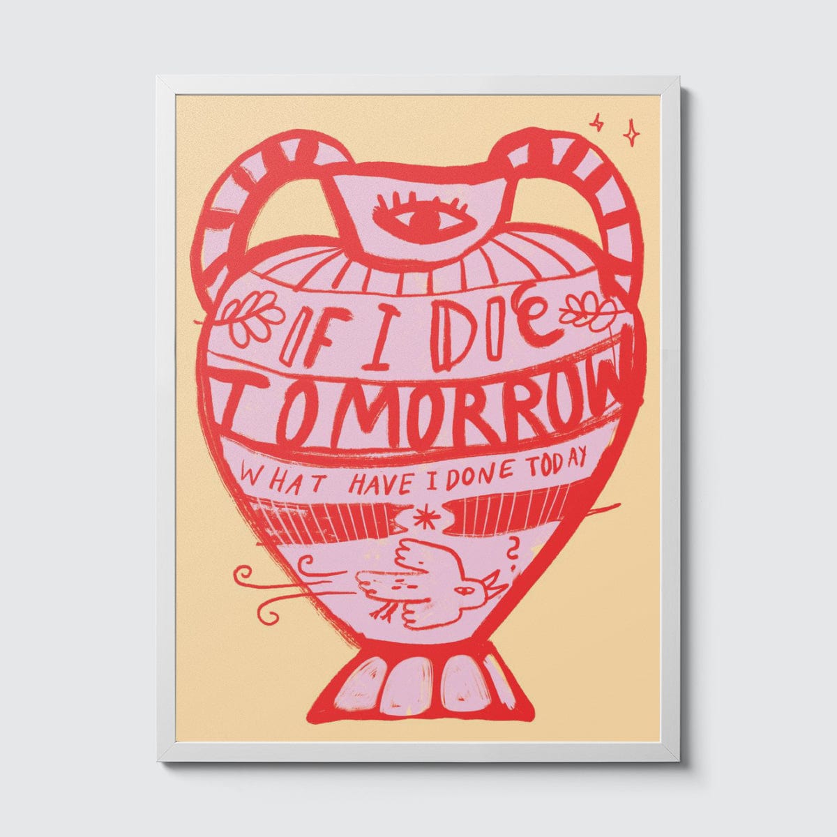 Room Fifty 18 x 24 (45 x 60cm) / Framed Prints white Anna Kiosse Tomorrow