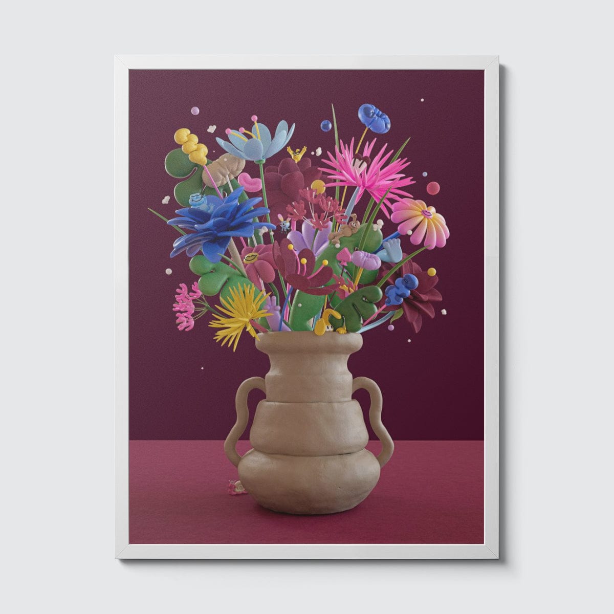 Room Fifty 18 x 24 (45 x 60cm) / Framed Prints white Eva Cremers| Flora and Fauna