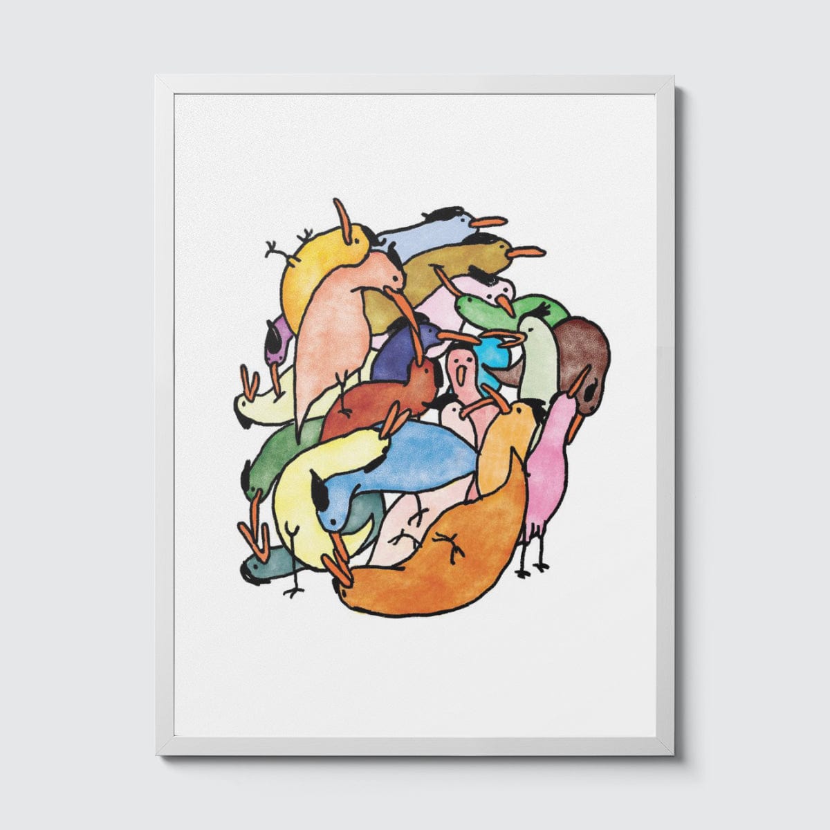 Room Fifty 18 x 24 (45 x 60cm) / Framed Prints white Paul Faassen | The Mob