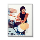 Room Fifty 18 x 24 (45 x 60cm) / Framed Prints White Punk Ringo | Keith Negley