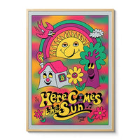 Room Fifty 23.4 x 33.1 (A1) (59.4 x 84.1cm) / Framed Prints Natural Here Comes The Sun | Jango Jim